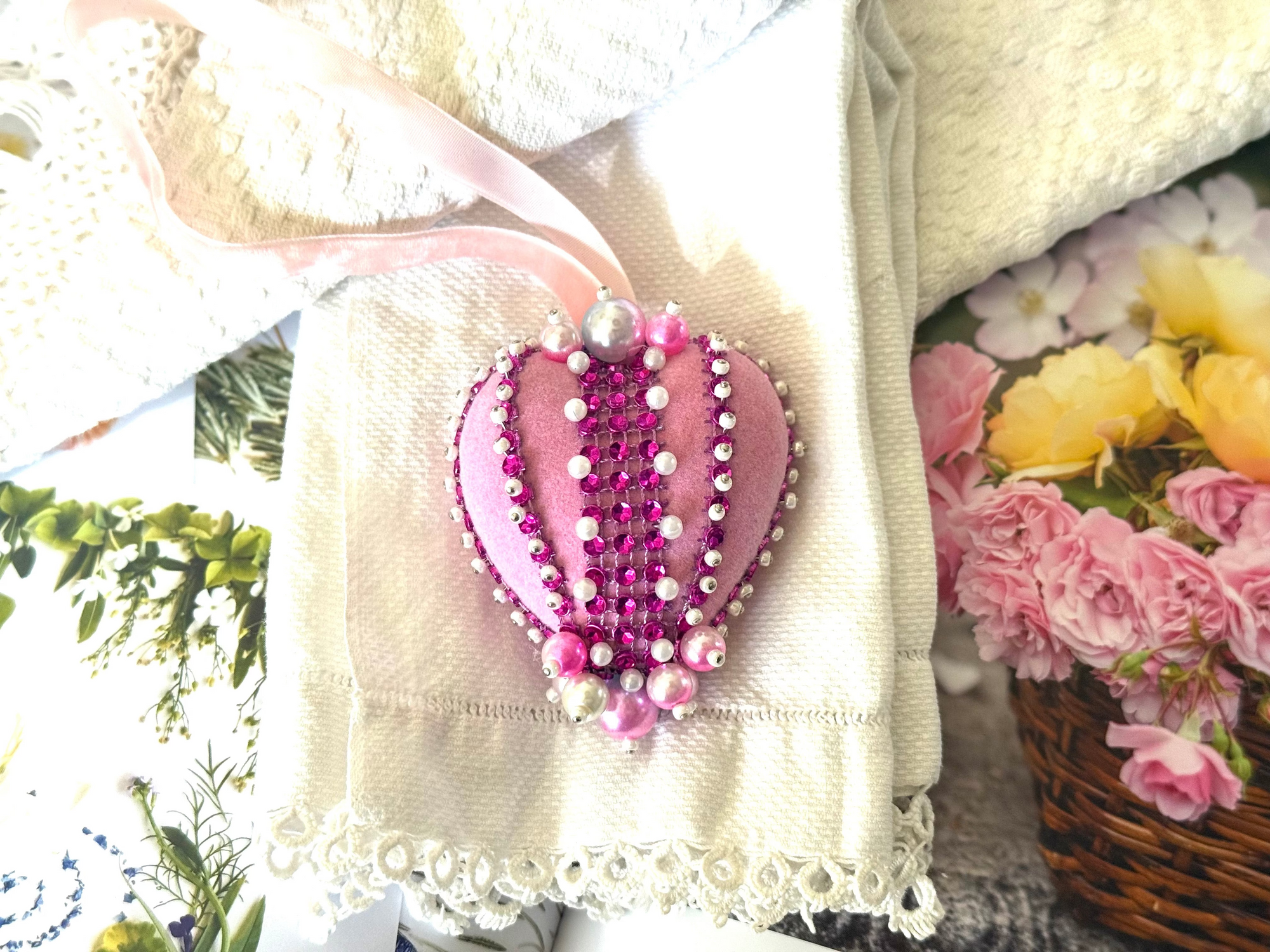 Vintage Valentine - Rosy Pearls