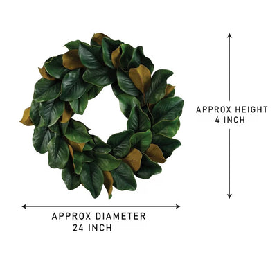 Magnolia Leaf Wreath