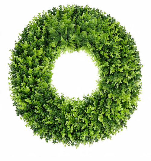 Faux Boxwood Wreath 2