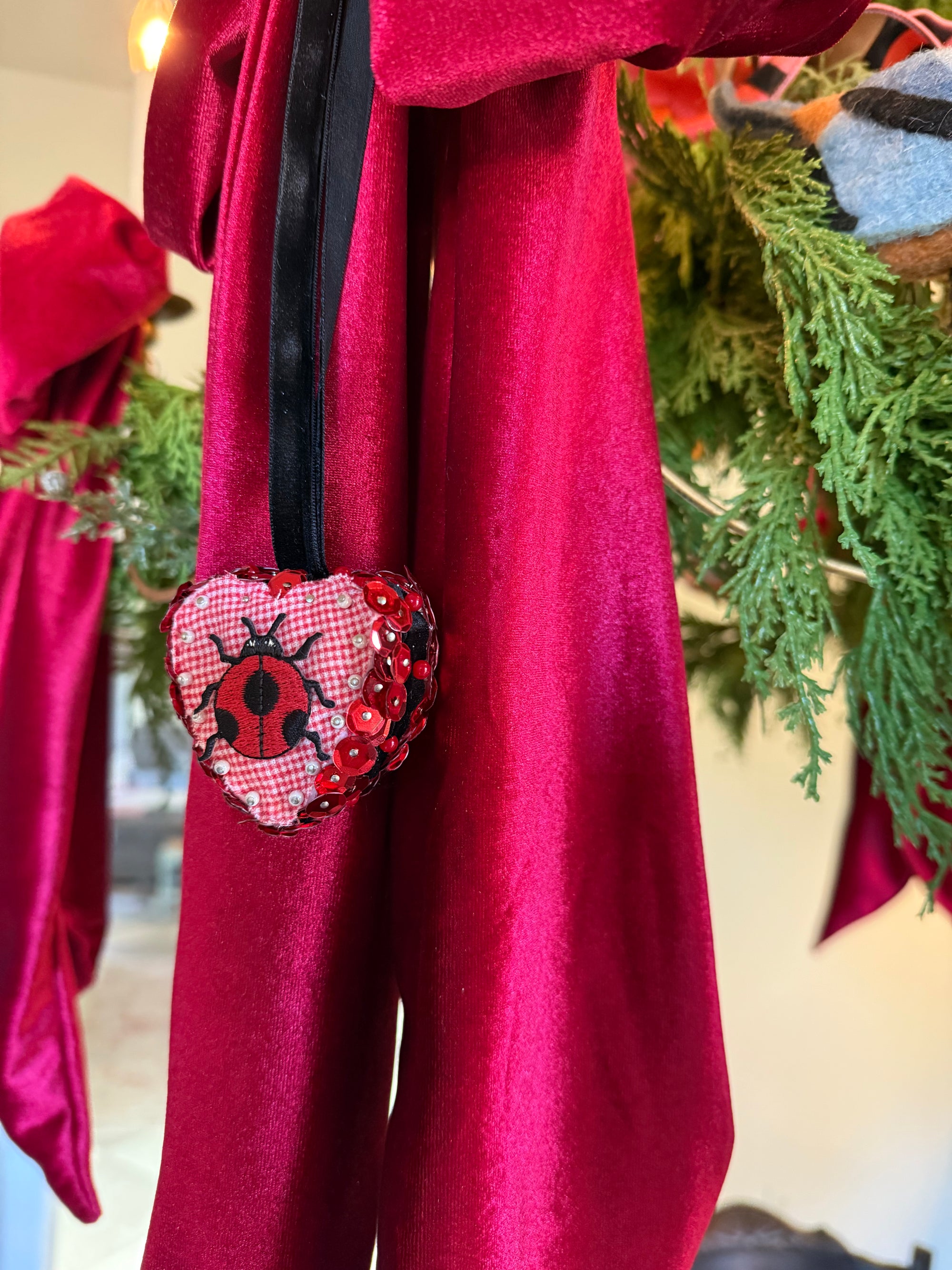 Vintage Valentine - Ladybug Love