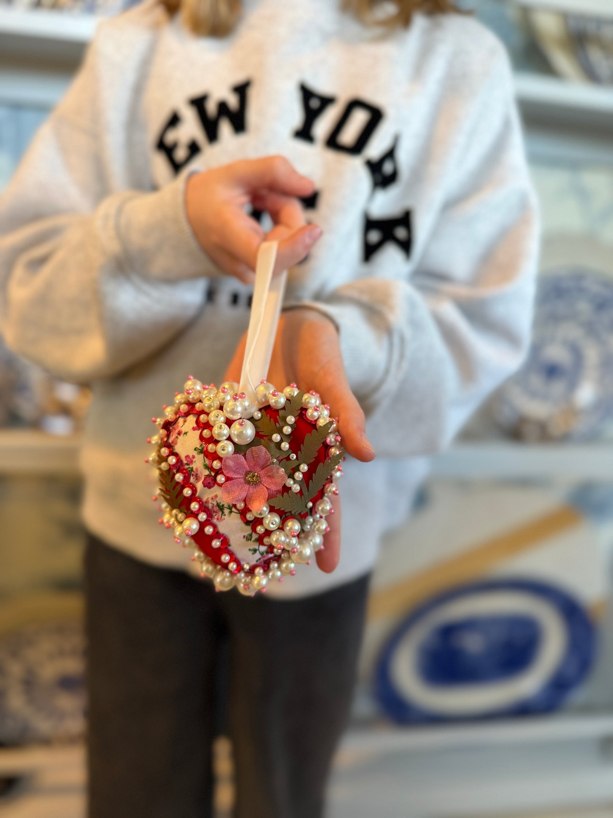 Vintage Valentine - Floral Pearls