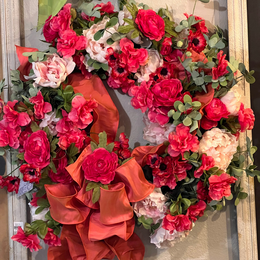 Coral Delight - Summer Door Wreath