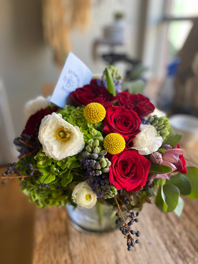 Mixed Designs Valentine's Day Arrangement